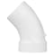 Charlotte Pipe And Foundry Charlotte Pipe Schedule 40 2 in. Hub X 2 in. D Spigot PVC Street Elbow 1 pk PVC003231000 - alternate 3